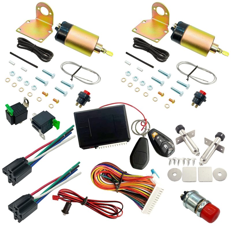 Two Door Shaved Door Handle Kit for Street Rat Hot