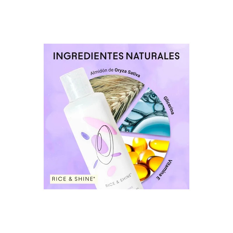 Rice & Shine Tónico Facial Agua De Arroz Con Vitamina