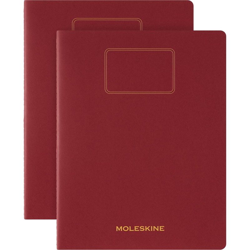 Moleskine Student Cahier Journal, Set of 2 Notebooks with Removable