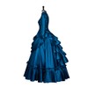 Ghosts Hetty Cosplay Costume Women's Medieval Renaissance Victorian Bustle Dress