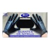Magic Hands Guantes De Nitrilo 100 Pz Negro No Tóxico