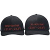 KFQHBQ - Gorra de béisbol con estructura en blanco, ajustable,