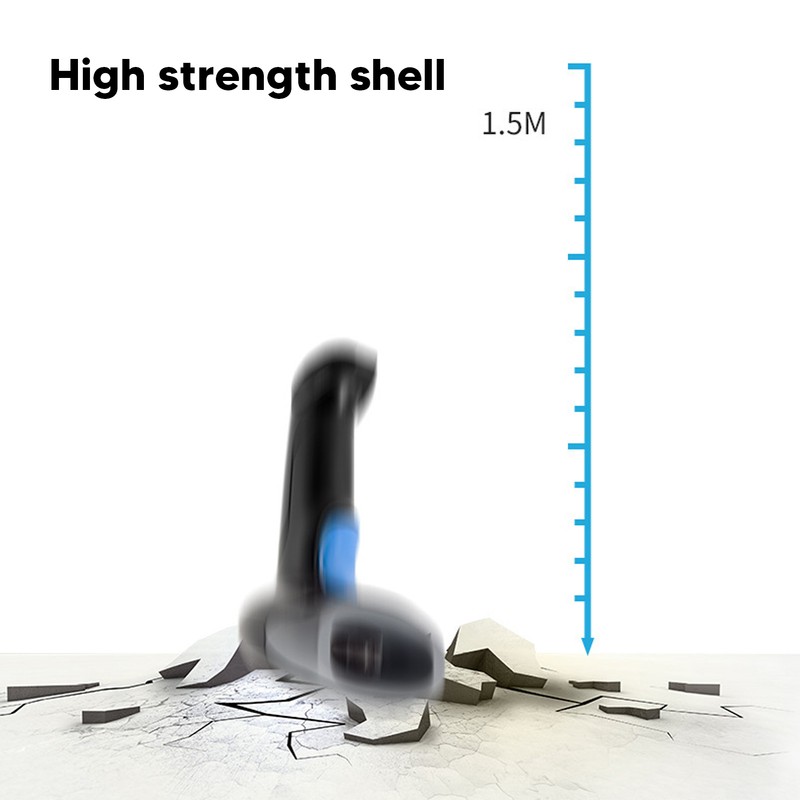 Wireless Barcode Scanner High Accuracy Portable Handheld 2D QR Code