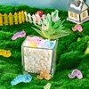 Boutigem 36Pcs Glow in The Dark Worm Figurines Luminous Worm