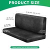 molasofa Leather Like RV Dinette Cushion Covers, RV Booth Seat