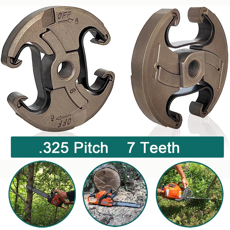 FJSaDobo Spur Sprocket Drum Clutch Assembly .325 Pitch 7 T