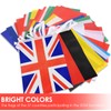 AhfuLife Eurovision European Flag Bunting, 37 Countries Double Sided Fabric