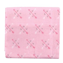Luvable Friends Unisex Baby Cotton Flannel Receiving Blankets Bundle, Love, One Size