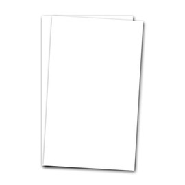 8.5 x 14 White Legal Size Card Stock Paper - 250 Sheets - 65lb Cover Cardstock - Perfect for Documents, Programs, Menus
