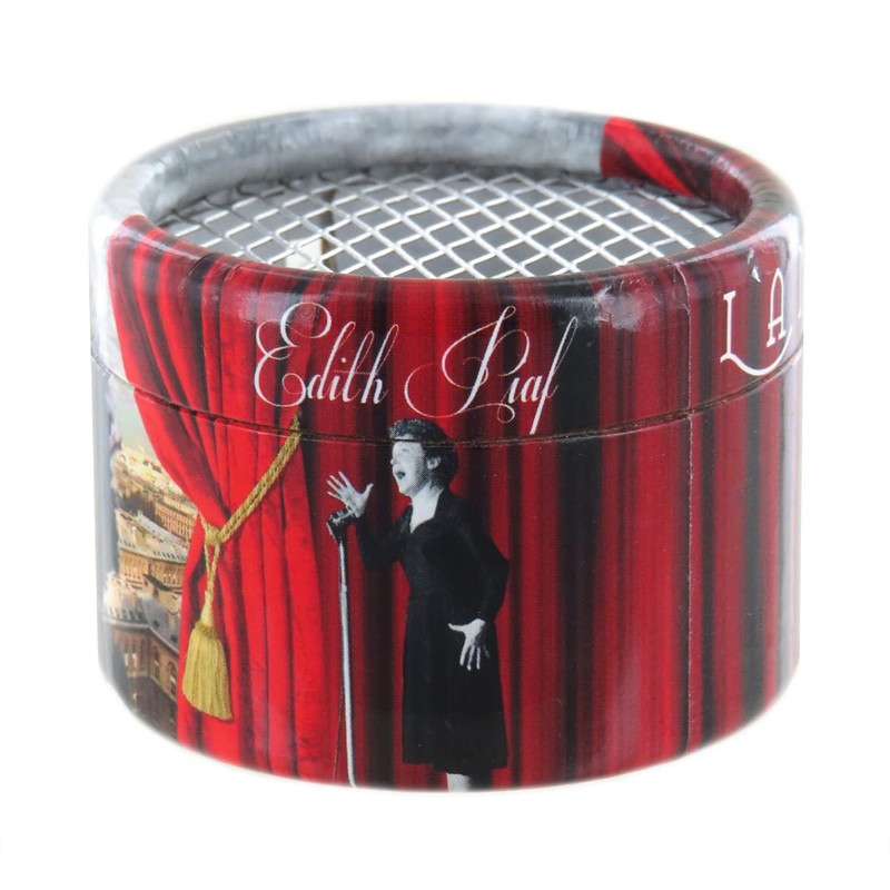 Round Hand-cranked Musical Box/Music Box Made of Reinforced Cardboard -