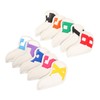 10pcs set PU Waterproof Golf Club Iron Cover Fine Sewing