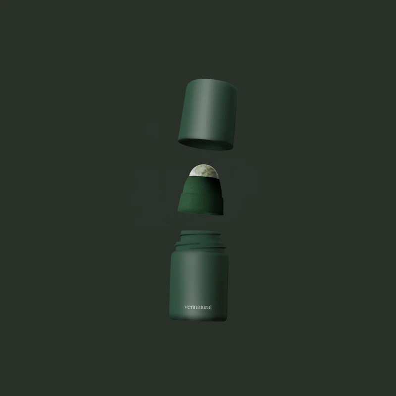 Veri Natural Deodorant Refillable Brightening Roll-On For Dark & Smelly