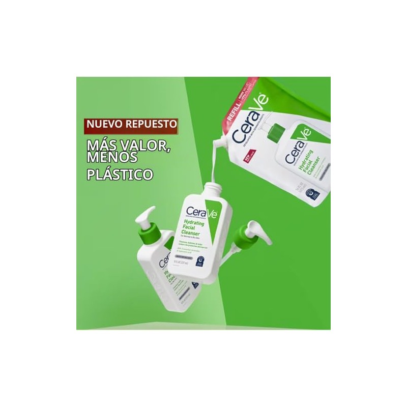 CeraVe - Limpiador hidratante, 16 onzas