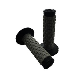 HJSIUTV Universal 7/8 Inch Motorcycle Hand Grips Cover Protectors Dirt Bike Throttle Bar Grip Compatible with Kawasaki KX60 KX125 KX250F Suzuki DRZ125L DR650 YZ250F WR250R TTR110 CR80R CRF150R (Gary)