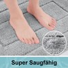Homaxy Microfibre Bathroom Rug Non-Slip Washable Bath Mat Soft Bath
