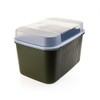 Tupperware Naschkatz 7.3 L Treasure Chest Container Olive Green without