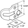 Prime-Line F 2889 Wood Window Vent Lock, Brass Plated Steel