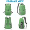 ZOMAKE 25L Foldable Backpack - Lightweight Folding Backpacks Packable Hiking