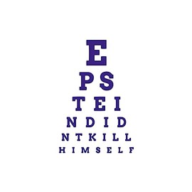 Epstein Didn't Kill Himself Parody Sticker Vinyl Decal Notebook Car Laptop 3.75" x 5.5" (Purple)