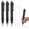 Amabro Extra Large Ballpoint Pens with 3PCS Refills Easy Grip