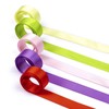 Booyckiy Flat Colorful Satin Ribbon Shoelaces 3/4" Wide Shoe Laces