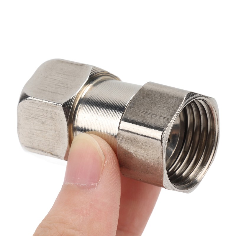 5PCS Plumbing Fittings Stainless Steel Female Thread Pipe Adapter Fittings