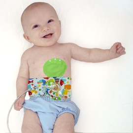 Rainbowstar - Cinturón de tubo G para bebés con tubo de alimentación ajustable en forma de G para el tubo G y el tiempo de la barriga con cubierta de botón de tubo G para tubo J