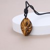 COAI Tiger Eye Nine Tailed Fox Necklace for Women Men