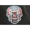 Puerto Rican Flag Skull Patch, Skull Patches