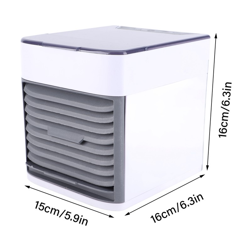 Air Cooler Mini Air Conditioner Fan USB Powered Humidifier Purifier