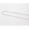Unbranded 925 Sterling Silver 1.5mm Flat Cable Chain 18" Necklace