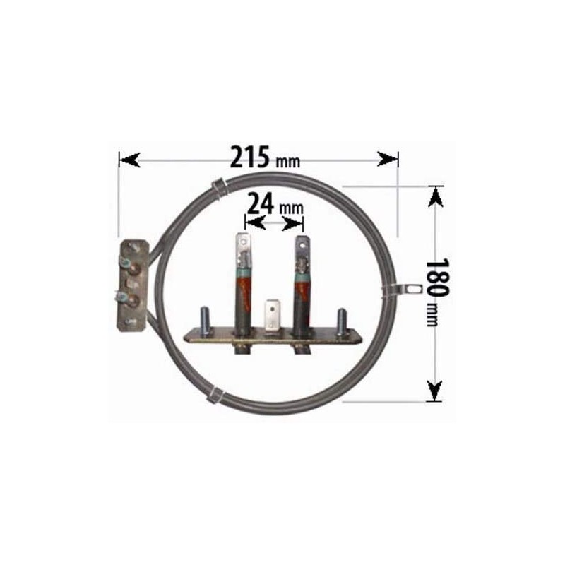 First4Spares Fan Oven Element for Proline Cookers