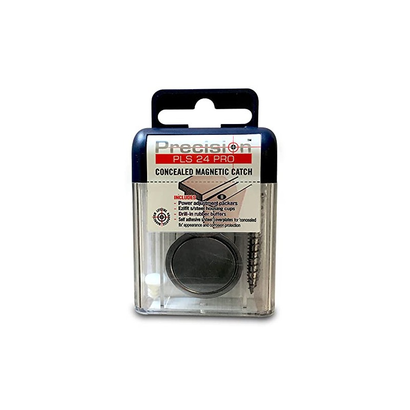 Precision Lock PLS 24 PRO Concealed Magnetic Catch for Light