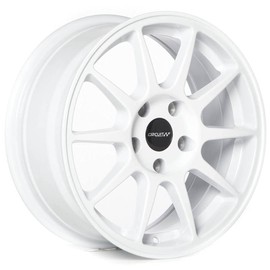 Circuit Performance CP23 16×7 Gloss White 5×114.3 [+35mm] Wheels JDM Type R Style