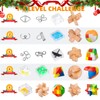 Brain Teaser Puzzle Advent Calendar 2024 for Kids, Christmas Countdown
