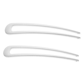 FOMIYES 2Pcs U Shaped Metal Hair Pins for Buns Durable Chignon Clips for Thick Hair Stylish Hair Accessories for Weddings and Everyday Use Versatile Hairpin