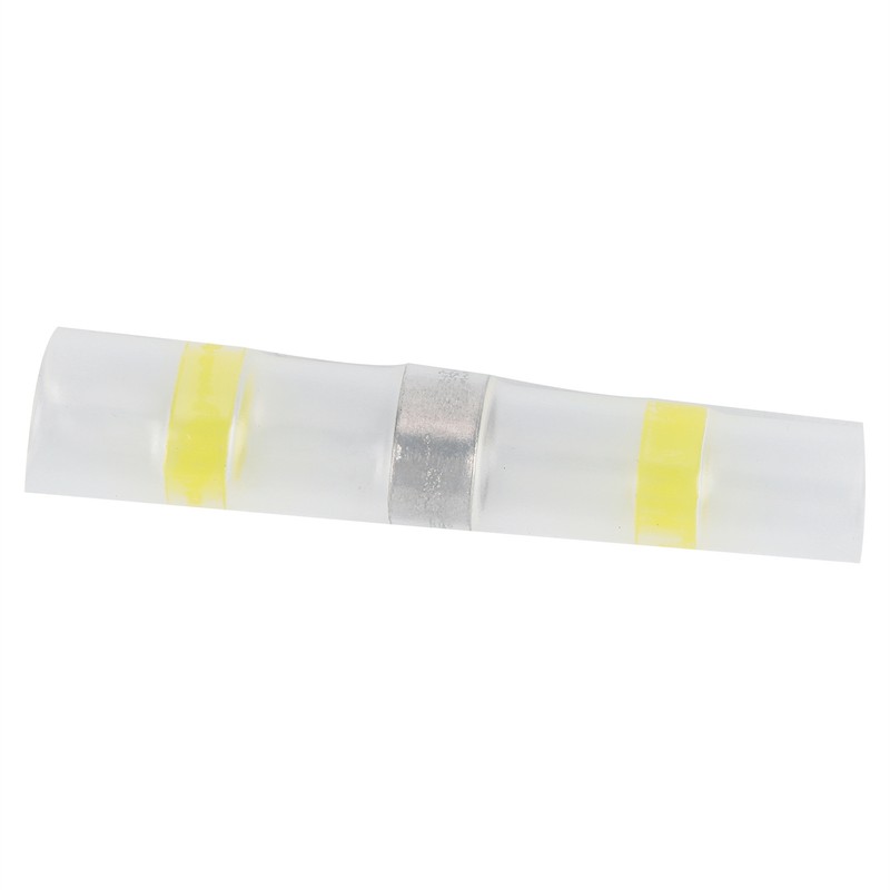 150Pcs Solder Seal Wire Connectors Heat Shrink Butt Connectors Waterproof