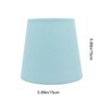 Uonlytech Small Lamp Shade Waterproof Barrel Lampshade Simple Cloth Lamp