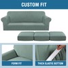 H.VERSAILTEX 4 Piece Stretch Sofa Covers for 3 Cushion Couch