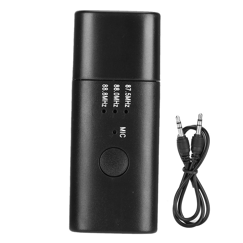 Portable USB Wireless Bluetooth5.0 Audio Receiver Equipment Accessory for Car