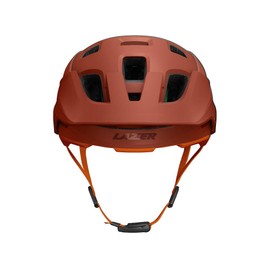 LAZER Jackal KinetiCore Mountain Bike Helmet, Bicycling Gear for Adults, Men & Women’s Cycling Head Gear with Visor, Matte Rust Orange, Medium