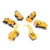 6pcs 1:64 Engineering Car Model Alloy Construction Vehicle Car Model