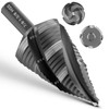 KAKILFOB Four Spiral Flute Step Drill Bit, HSS Step Drill