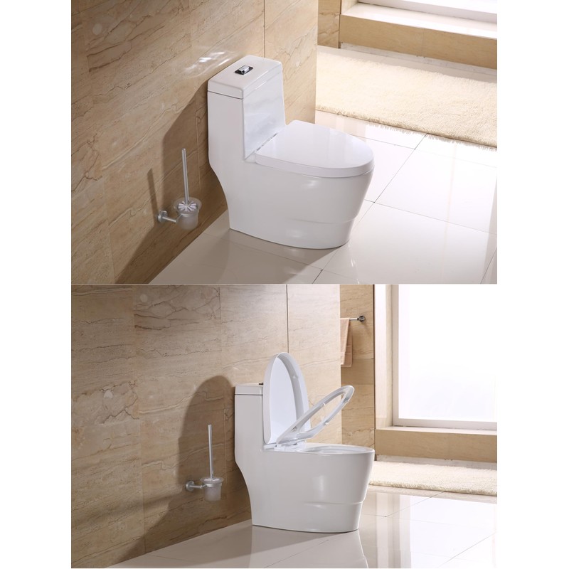 Minixi Self Lifting Toilet Seat, Non Electric,No Cleaning Required,Auto Lifting,Self