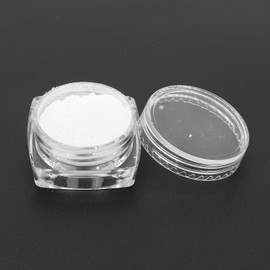 Greensen Chrom -Nagelpulverpulver mit Hellem Spiegel -Effekt für DIY, 2 G Hell Silber für den Einsatz zu Hause und Zur Lounge