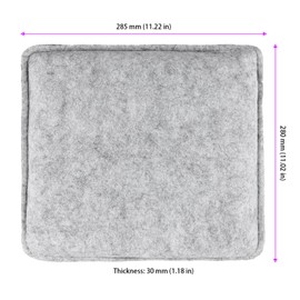 MAHIONG 6 PCS Needle Felting Kit, Needle Felting Pad, Felting Needle and Mat for Craft DIY Projects, 28.5 x 28 cm