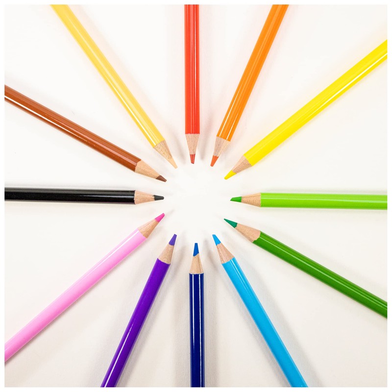 Galt Toys, 12 Colouring Pencils, Kids Colouring Pencils, Ages 4