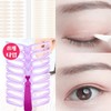 8-Piece Eyebrow Stencil Kit with 120-Count Double Eyelid Tape Eyebrow Stencil + Double Eyelid Tape Type A 4ea
