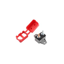 GLOSO Stud Type Circuit Breakers, Crosswise Bracket, Auto Reset (T1) - 1 Pack (50A) E517