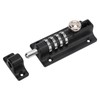 Combination Latch Lock 4 Digit Black Anti Theft Waterproof for